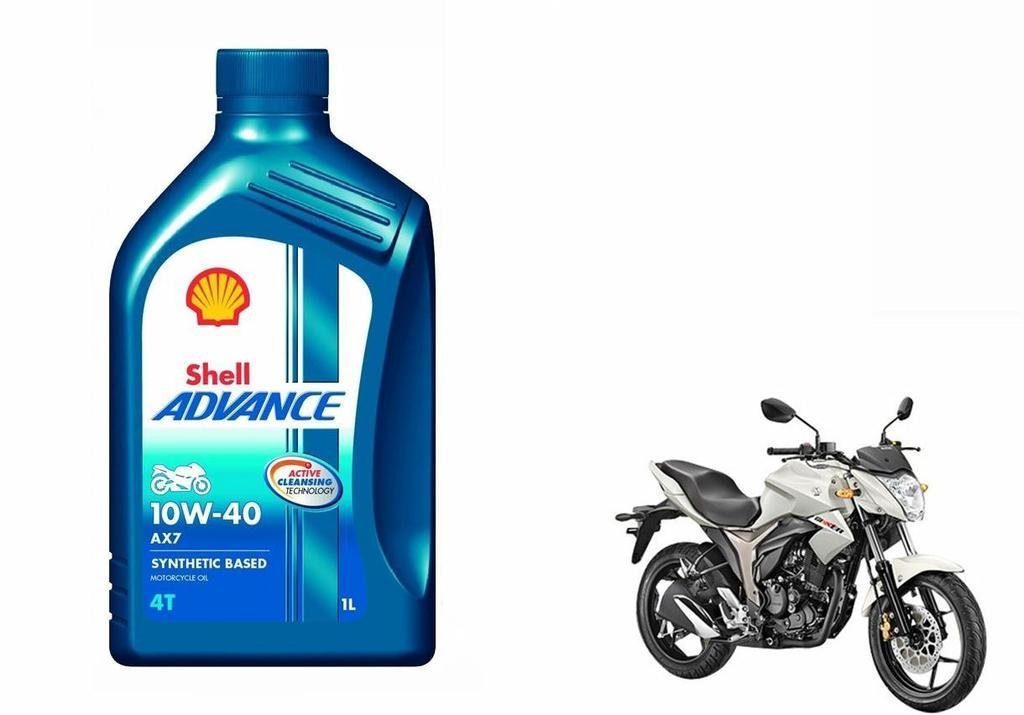 Shel advance 10w40 long ride fully synthetic engine oil -1 liter