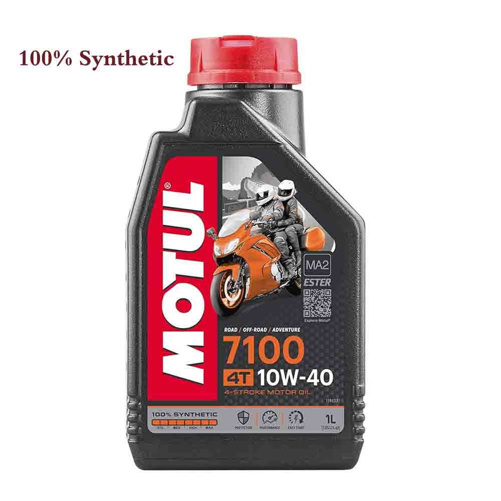 Motul 7100 10W40 1 Liter 100% Synthetic 4T Engine Oil