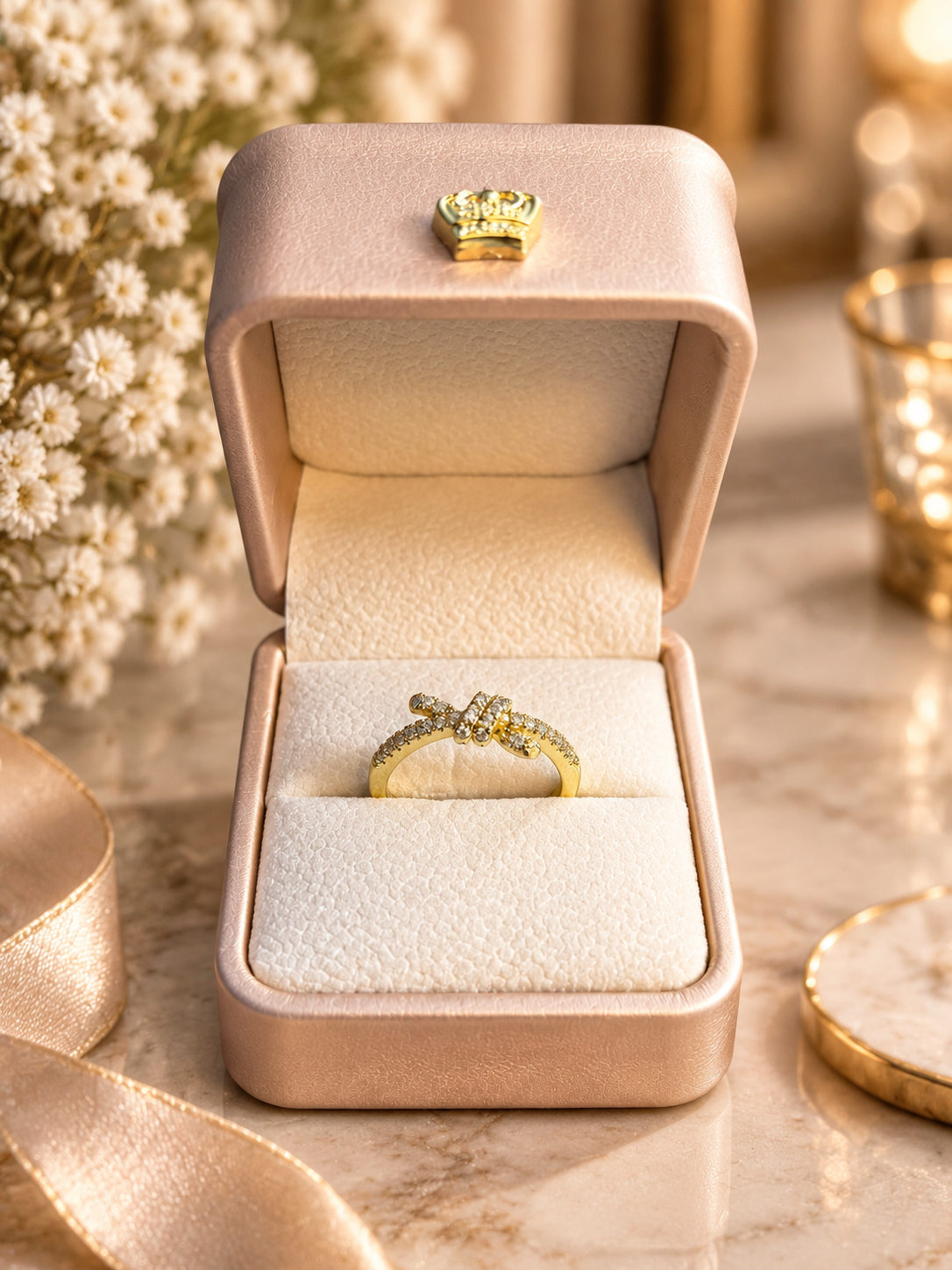 Royal Rose Gold Ring 106