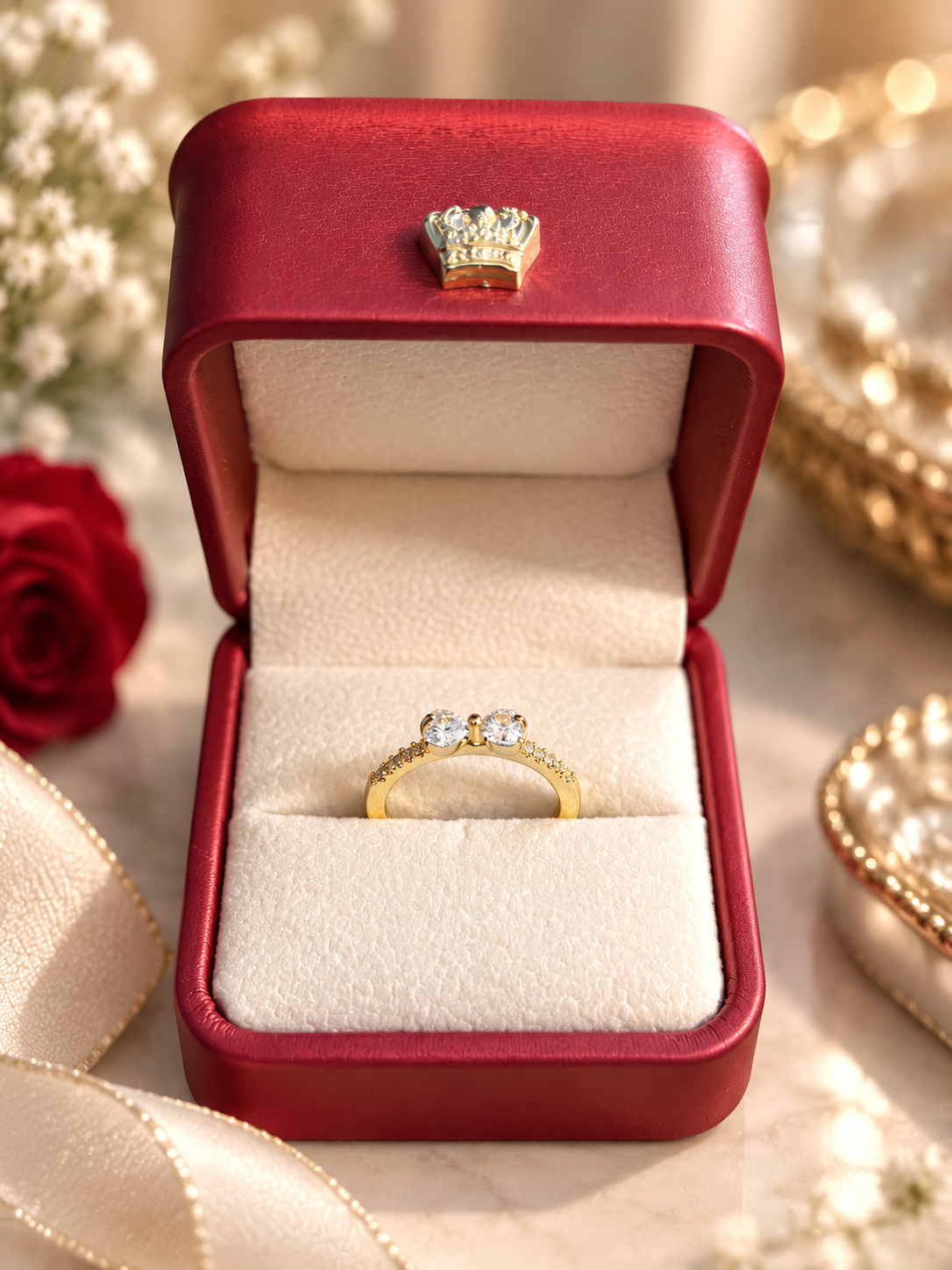 Royal Rose Gold Ring 108