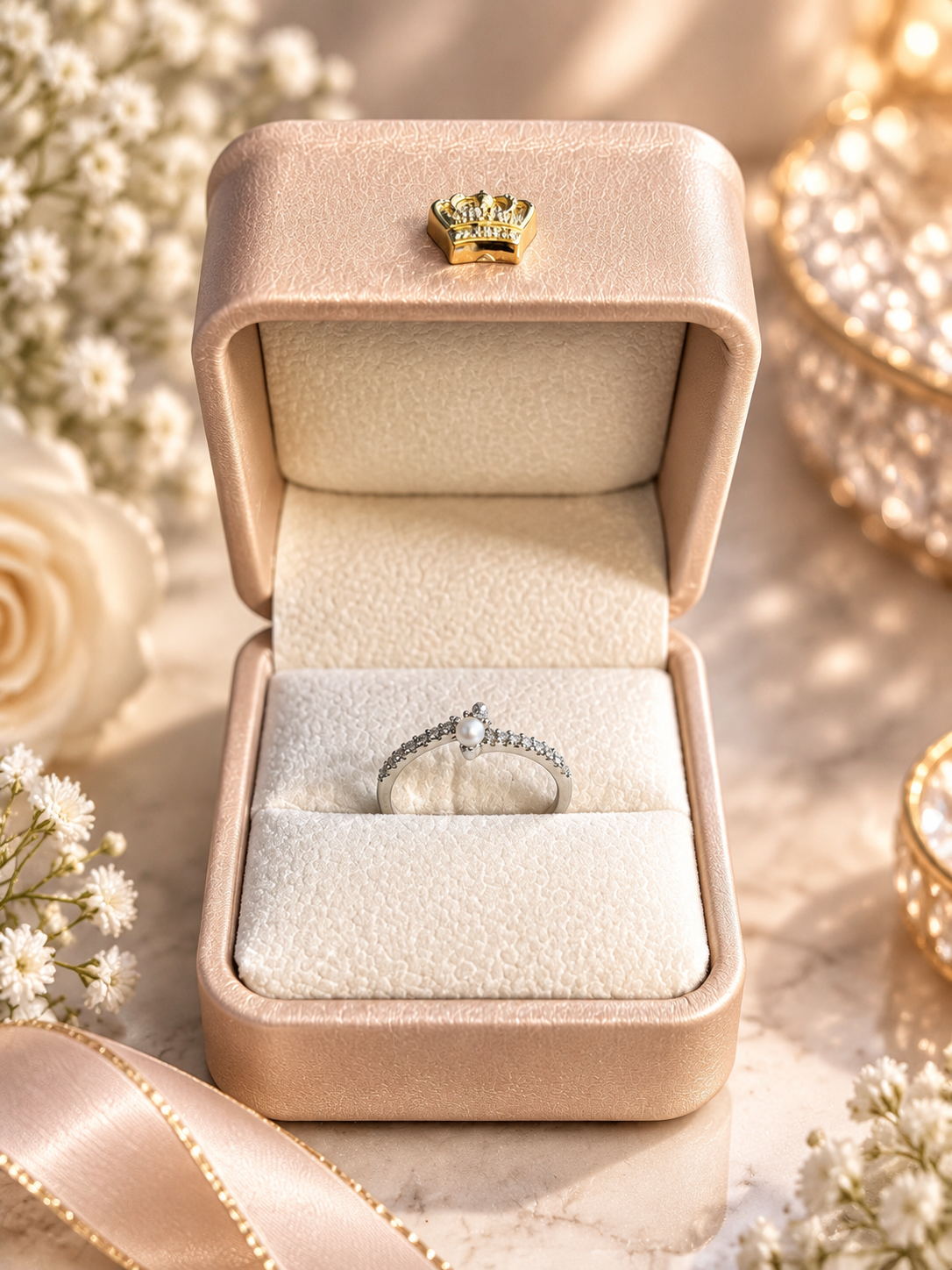Royal Rose Gold Ring 112